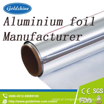 Papel laminado de folha de alumínio de uso doméstico GS com CE